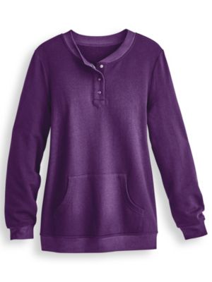 women's fleece sweatshirts