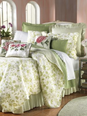 Brighton Toile Coverlet, Shams & Pillows by Williamsburg®