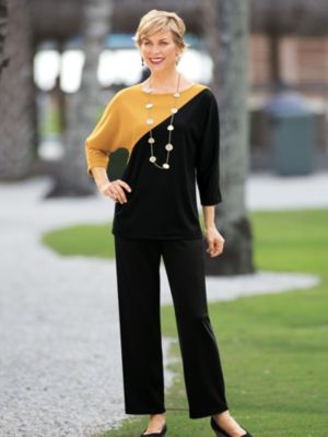 Captivating Colorblock Pantset