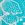 Turquoise/White