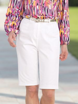Stretch Sateen Coordinates Bermuda Short
