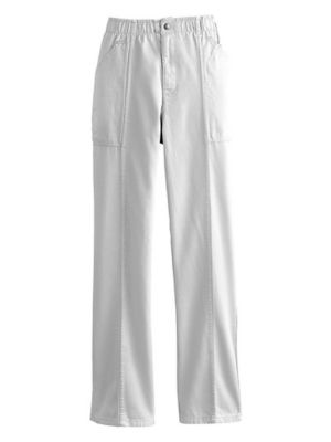 Cargo-Pocket Cotton Pants
