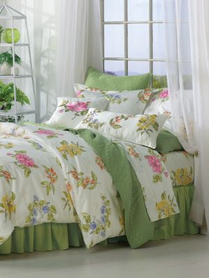 Garden Botanical Comforter, Duvet Cover, Shams, Sheet Set & Pillows