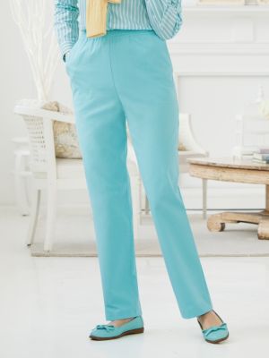 Twill Pull-On Pants