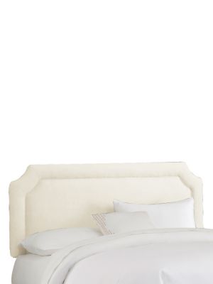 No Thread Counthed Velvet Headboard
