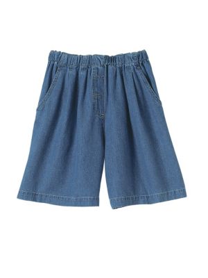 All Around Tencel-Blend Denim Shorts