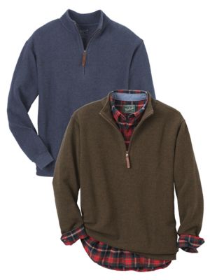 UPC 090037016761 product image for Men's Woolrich Bromley 1/2-Zip Pullover | upcitemdb.com