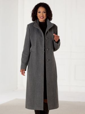 Refined Wool-Blend Coatby Mark Reed®