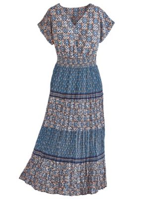 Print Cotton Dress | Old Pueblo Traders