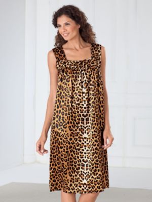 Leopard Print Gown