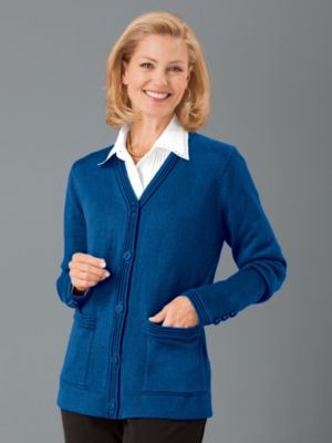 Button-Front Cardigan by Judy Bond™