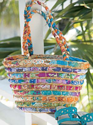 Colorful Carry All Tote
