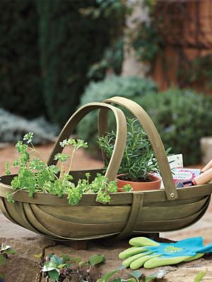 Garden Trug - Joseph Bentley wood garden basket | Solutions