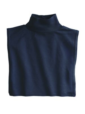 silk mock neck