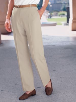 Bi-Stretch Fly-front Pants