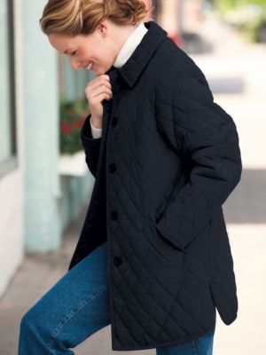 Quilted Car Coat