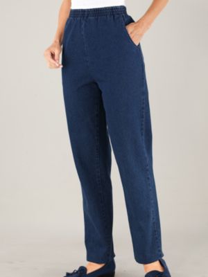 Relaxed Fit Pull-On Pants