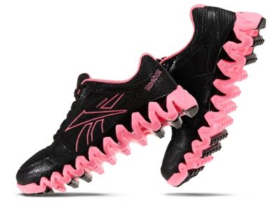 Reebok Women's Black ZigTech Shark Pursuit360 Running Shoe