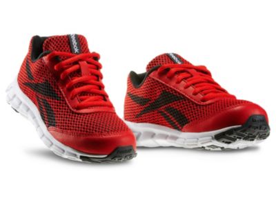 Reebok Boys Techy Red SmoothFlex Run 2.0 - Children Running Shoe