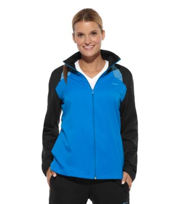 Colorblock Track Jacket (black/modern blue)