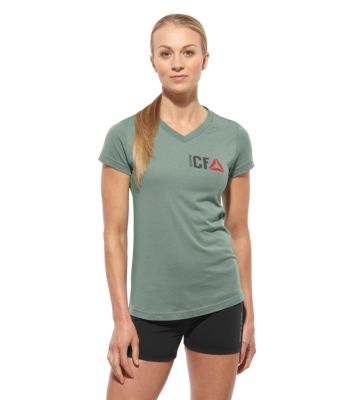 CrossFit Elite Wings Tee (ashen green)