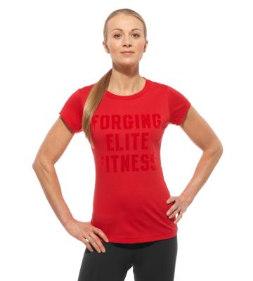 CrossFit Forging Fitness Tee (excellent red)