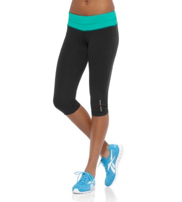 CrossFit Chase Capri (black/totally teal)