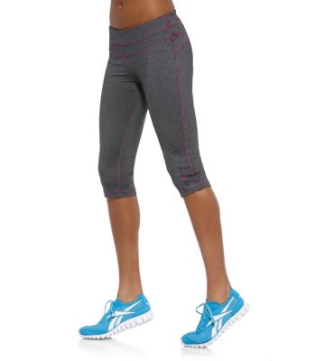 CrossFit Chase Capri (dark grey heather/condensed pink)