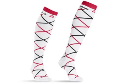 CrossFit Diamond Sock (white/aubergine)