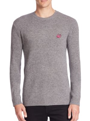 McQ Alexander McQueen - Swallow Cashmere & Wool Blend Sweater