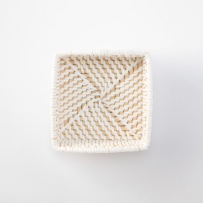 Chatham Woven Rattan Cocktail Napkin Holder