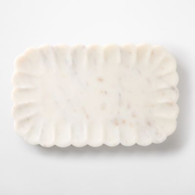 Marble Petal Cheese Board - "H" in Style 557