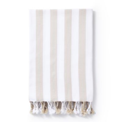 Cabana Stripe Packable Beach Towel