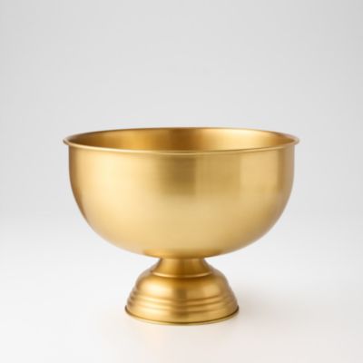 Celebration Wine Bowl Medium Antique Brass (MH Engraved)