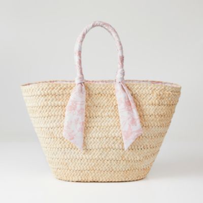 Sanderson Ribbon Wrapped Beach Tote
