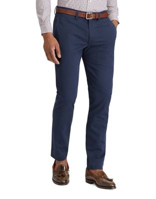 polo stretch straight fit chino pants