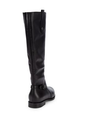 Lori Waterproof Buckled Leather Boots 