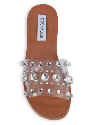 regent embellished slide sandal