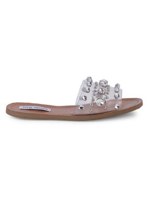 steve madden regent embellished slide sandal