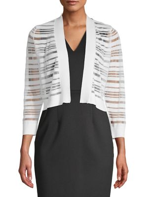 calvin klein cropped cardigan