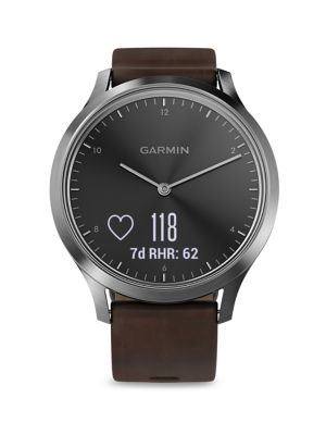 garmin watch leather strap
