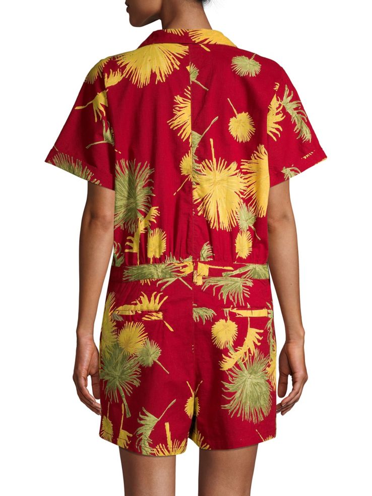 Free People Malibu Print Romper Lordandtaylor Com