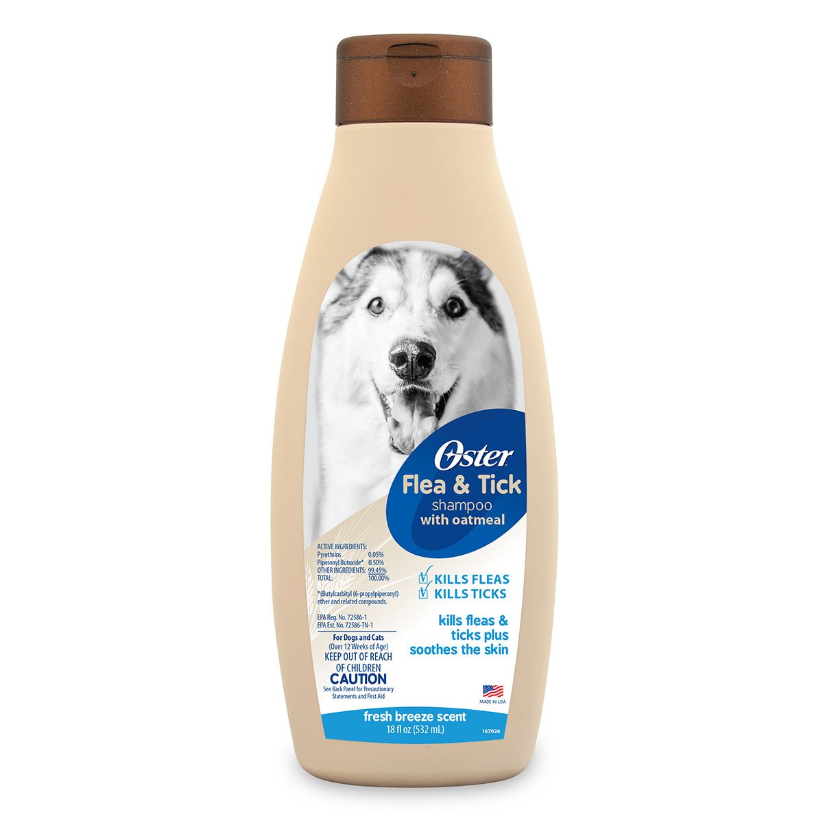 Oster Flea and Tick Shampoo Fresh Breeze