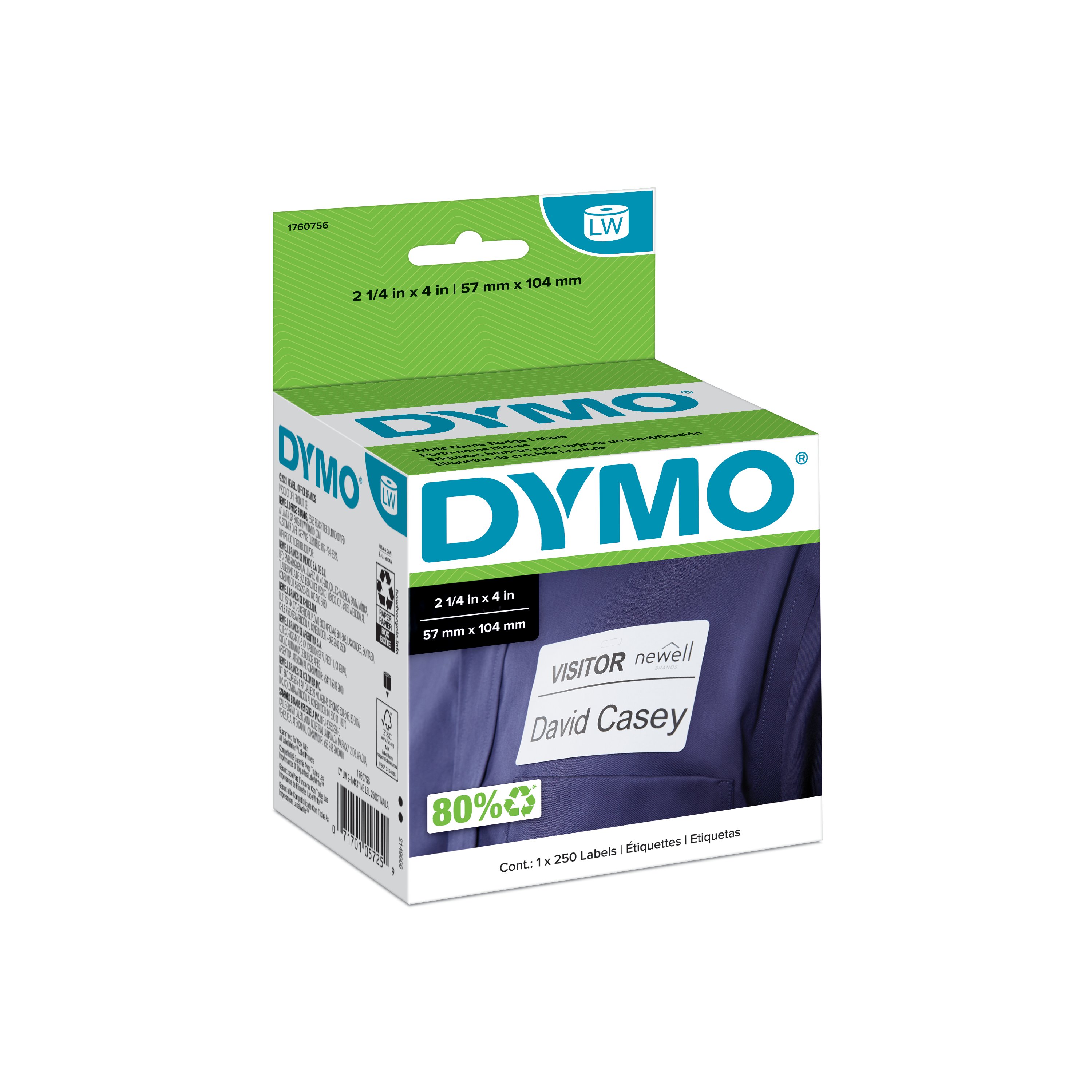 DYMO LabelWriter Name Badge Labels | Dymo