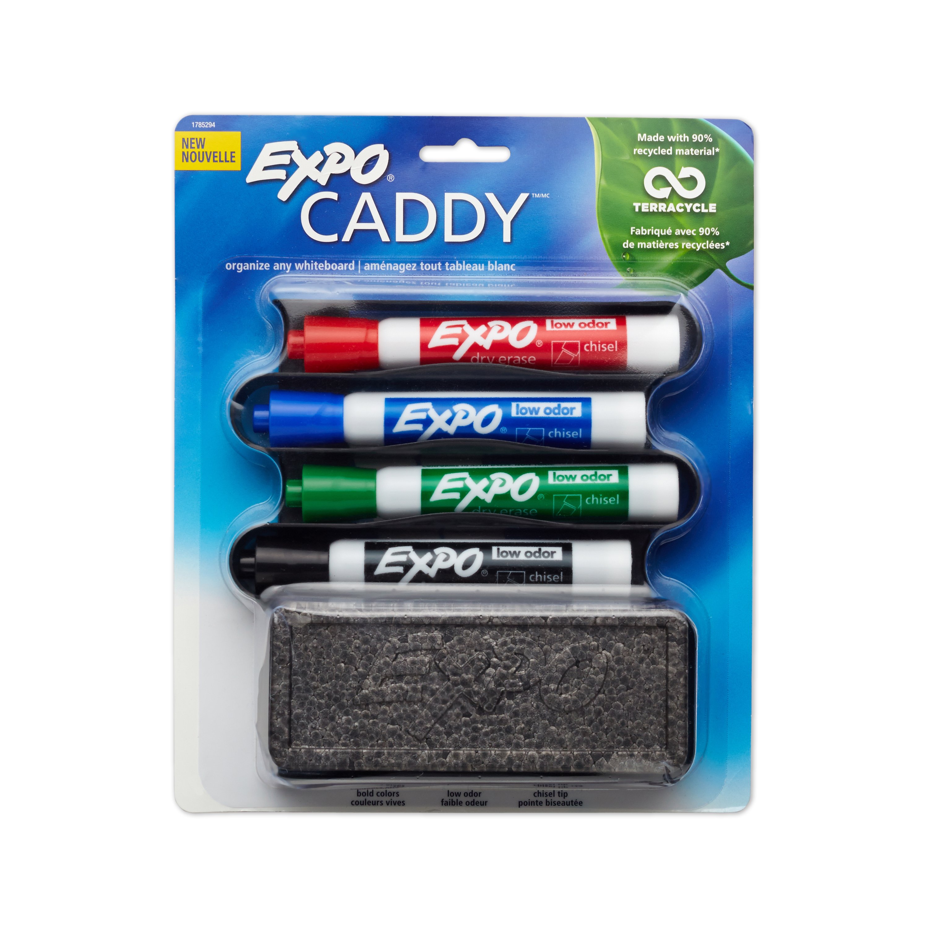 U Brands Low Odor Magnetic Double Ended Dry Erase Markers With