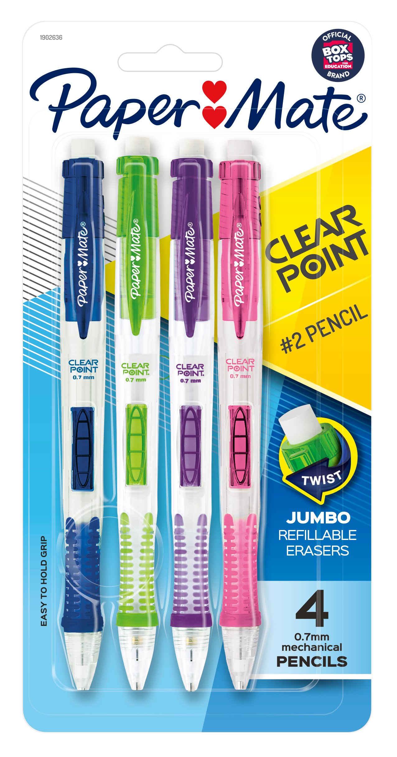 Paper Mate Clear Point Mechanical Pencils - 0.7 mm Lead Diameter
