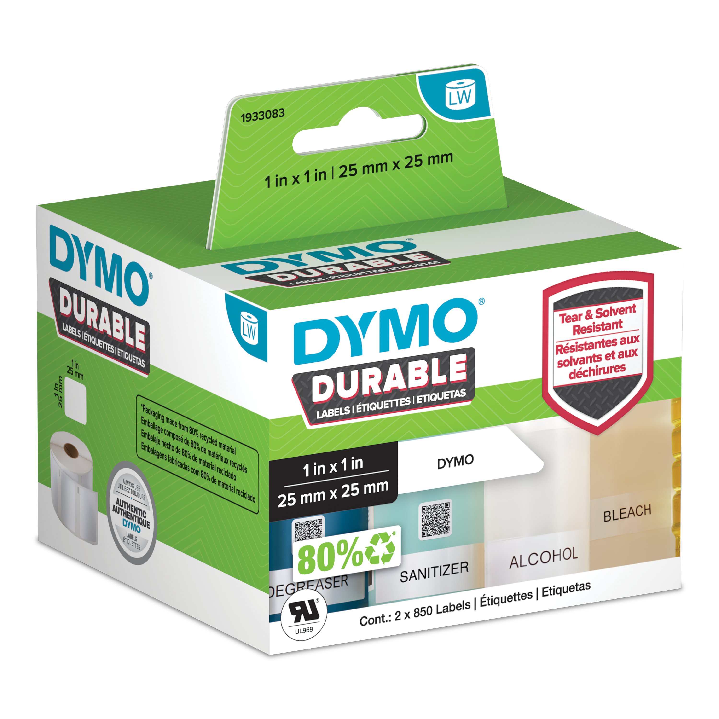 Dymo Clear Labels