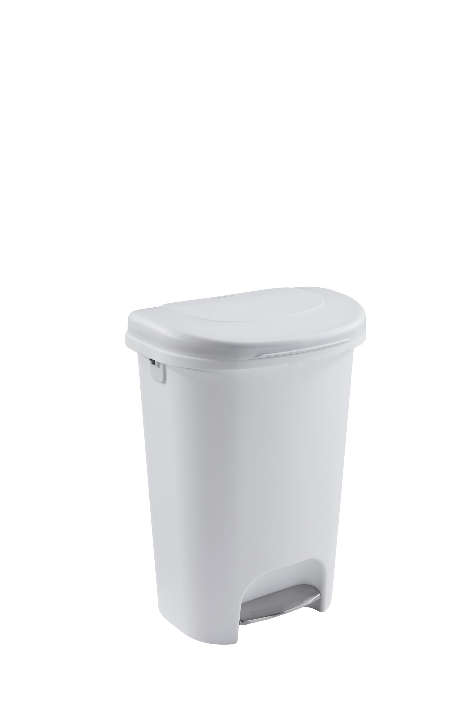 Rubbermaid Spring Top Kitchen Bathroom Trash Can with Lid, 13