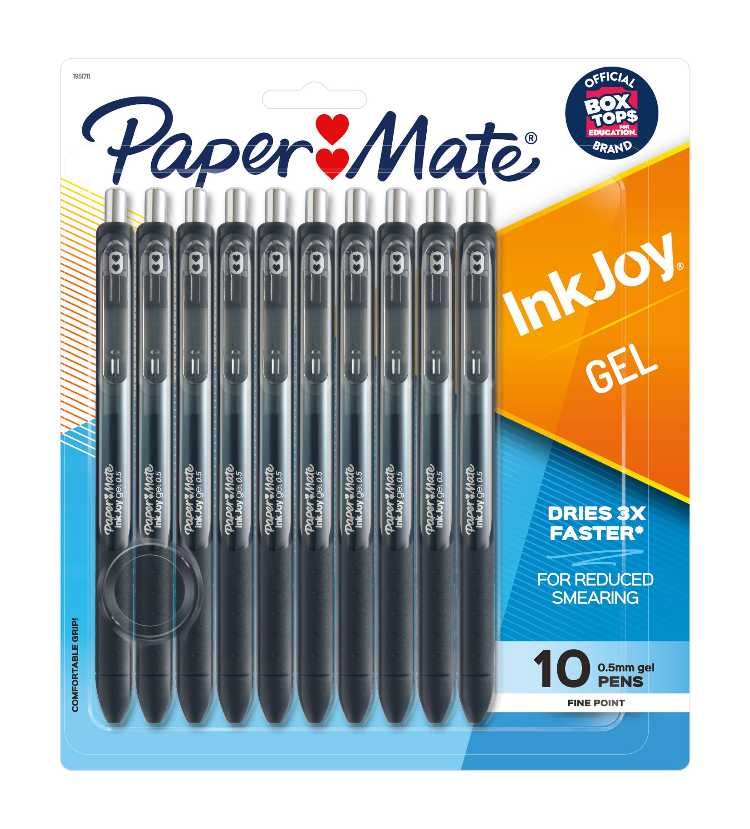 Paper Mate InkJoy Gel Pens, Retractable, Fine Point (0.5mm)