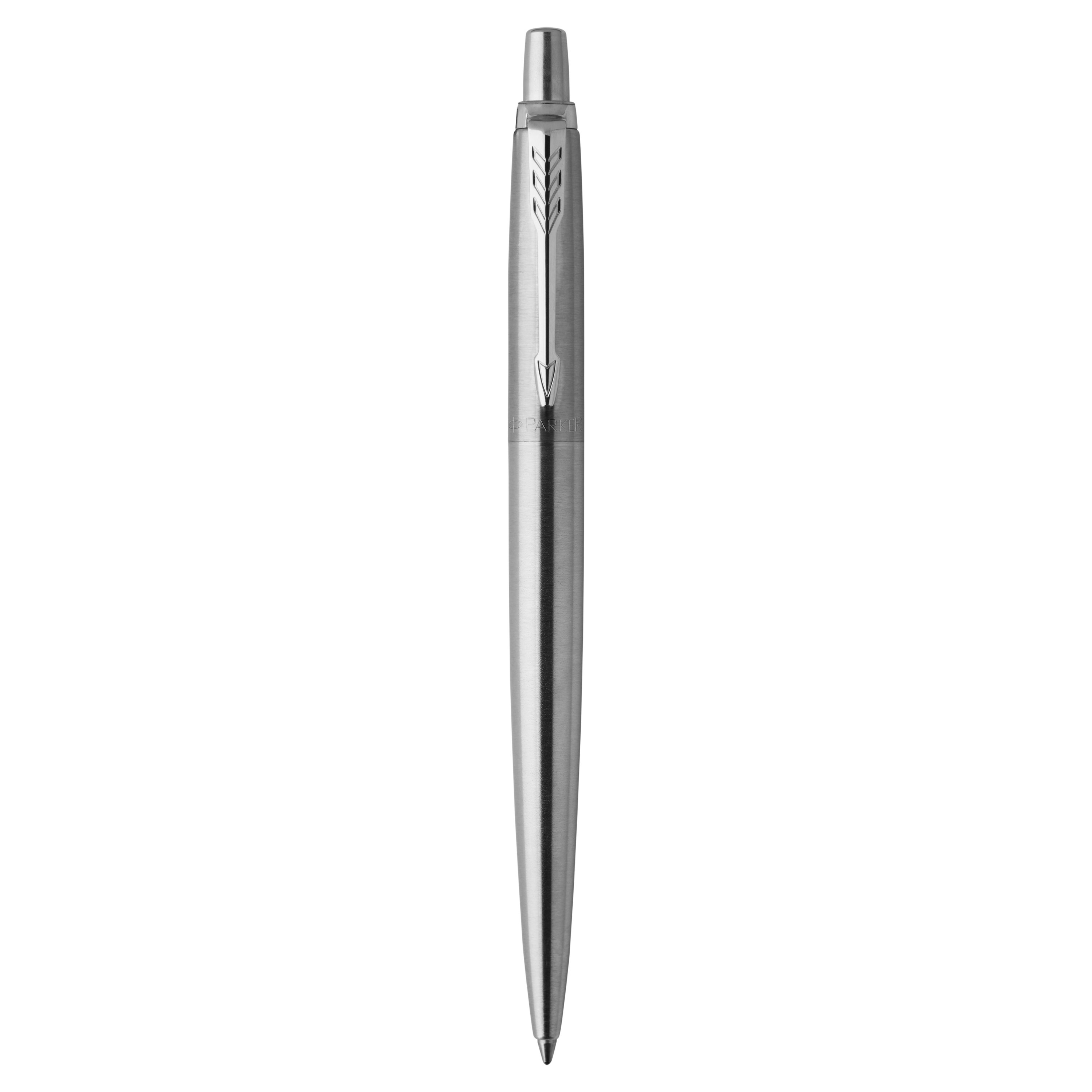  Parker Jotter Stylo-bille Pointe Moyenne Attributs ChromÃs  Acier Massif : Ballpoint Stick Pens : Office Products